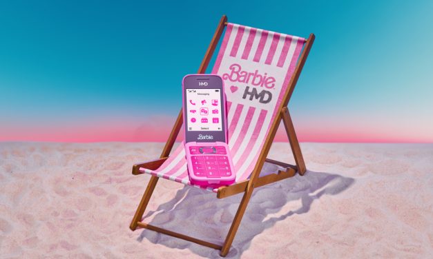 Le téléphone rose HMD Barbie est arrivé