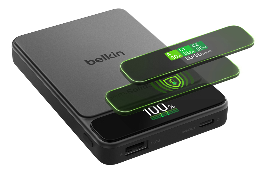 Belkin à l’IFA 2026: la batterie externe passe au semi-solide