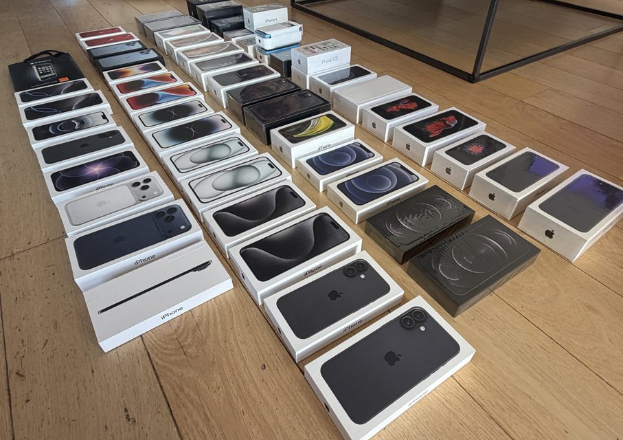 Du premier iPhone à aujourd’hui: une collection de 56 modèles